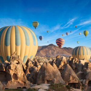 Hot air balloon ride