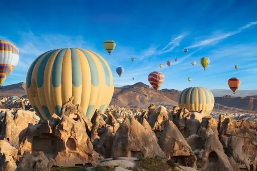 Hot air balloon ride