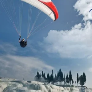 6 pamukkale travertines special paragliding
